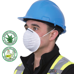 Disposable Particle Respirator Face Mask Coated in Tea Tree or Aloe Vera Essential Oil (10-Pack)- IN STOCK!